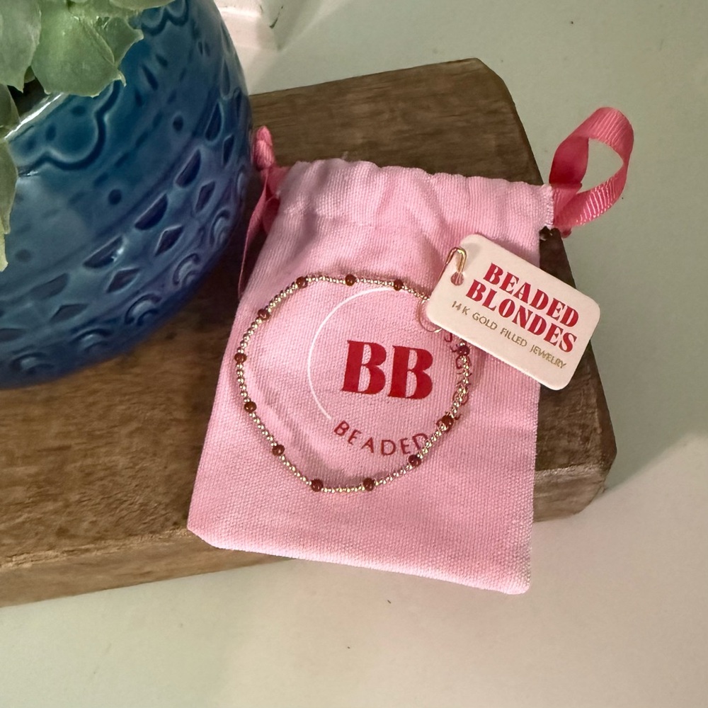 Beaded Blondes bracelet